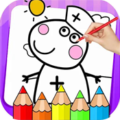 小猪爱画画手游下载-小猪爱画画手游手机安卓版v2.0